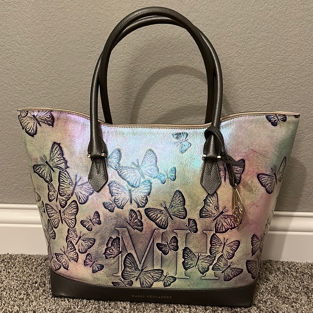 Mario Hernández Large Leather Tote
